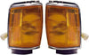 For 1984-1986 Toyota 4RUNNER Pair Park Clearance Lights Driver and Passenger Side Bright TO2520114 TO2521116 for 81620-89145 81610-89145