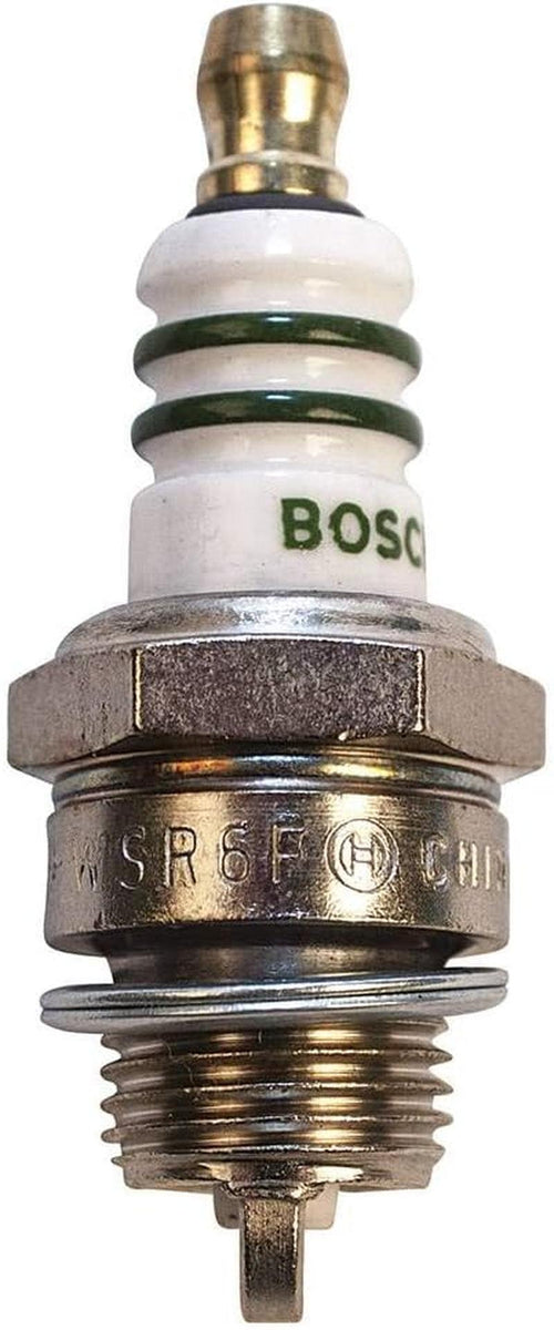 BOSCH Bosch Spark Plug 130-124 Compatible with Stihl Most FS Series Chainsaws, BR320, BR340, BR380, BR400, BR420, BG55, BG85, FC75, FC85, HS45, HS75 and HS80 7547, WSR6F, 965 603 021, 0033768