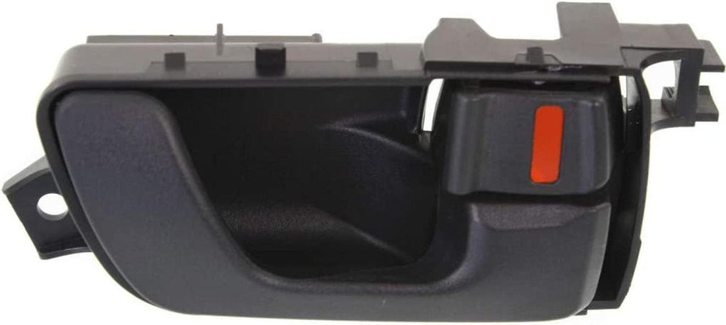 For Mitsubishi Montero Interior Door Handle Front or Rear, Passenger Side Textured Black (2001-2006) | with Door Lock Button | Trim: Xls/Limited | MI1353102 | MR604136