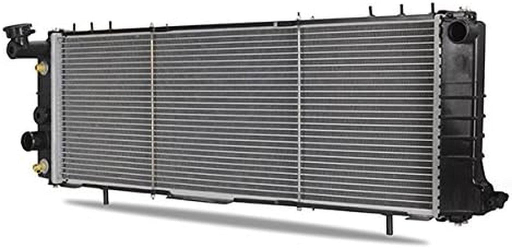 R1193-AT Plastic End-Tank Radiator Compatible with Jeep Cherokee 1991-2001 Silver