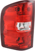 For GMC Sierra 1500 Tail Light Assembly 2012 2013 Driver Side 1St Design W/Bulbs Dual Filament Back-Up CAPA Certified for GM2800207 | 25958482 (Trim: SLE SL)