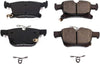 17-1901, Z17 Rear Ceramic Brake Pads with Hardware
