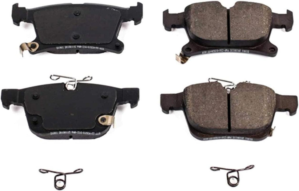 17-1901, Z17 Rear Ceramic Brake Pads with Hardware