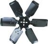 17419 Heavy Duty Fan Blade Series 1000 19" Steel Rigid Race Belt Driven Fan Reverse Rotation , Black