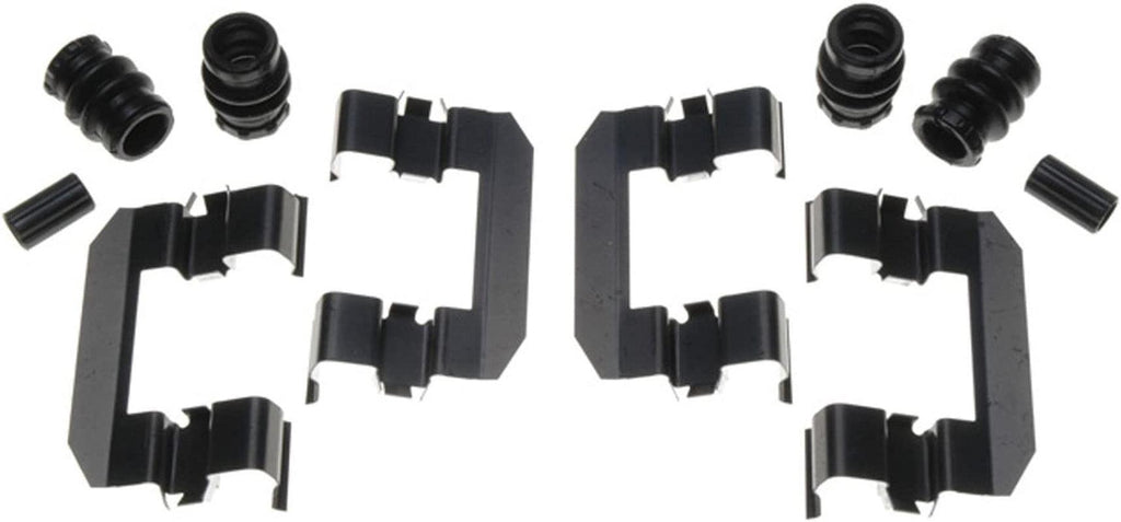 Gold 18K1350X Front Disc Brake Caliper Hardware Kit with Clips, Seals, and Bushings