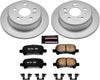 CRK2417 Coated Brake Rotor & Ceramic Brake Pads- Rear