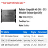 Radiator - Compatible with 2008 - 2013 Mitsubishi Outlander Sport Utility 2009 2010 2011 2012
