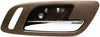 for GMC Yukon XL 1500 Interior Door Handle Front, Passenger Side Brown Bezel with Chrome Lever (2007-2014) | Trim: Sle/Slt/Denali | GM1353150 | 22855621