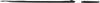 for Mitsubishi Outlander Sport Exterior Door Handle Rear, Driver Side Primed (2011-2016) | with Key Hole| Trim:All Submodels