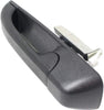 Compatible with Dodge Ram 1500 Exterior Door Handle 2009 2010 Driver Side | Rear | Textured Black | Trim:All Submodels | CH1520139 | 55112385AD