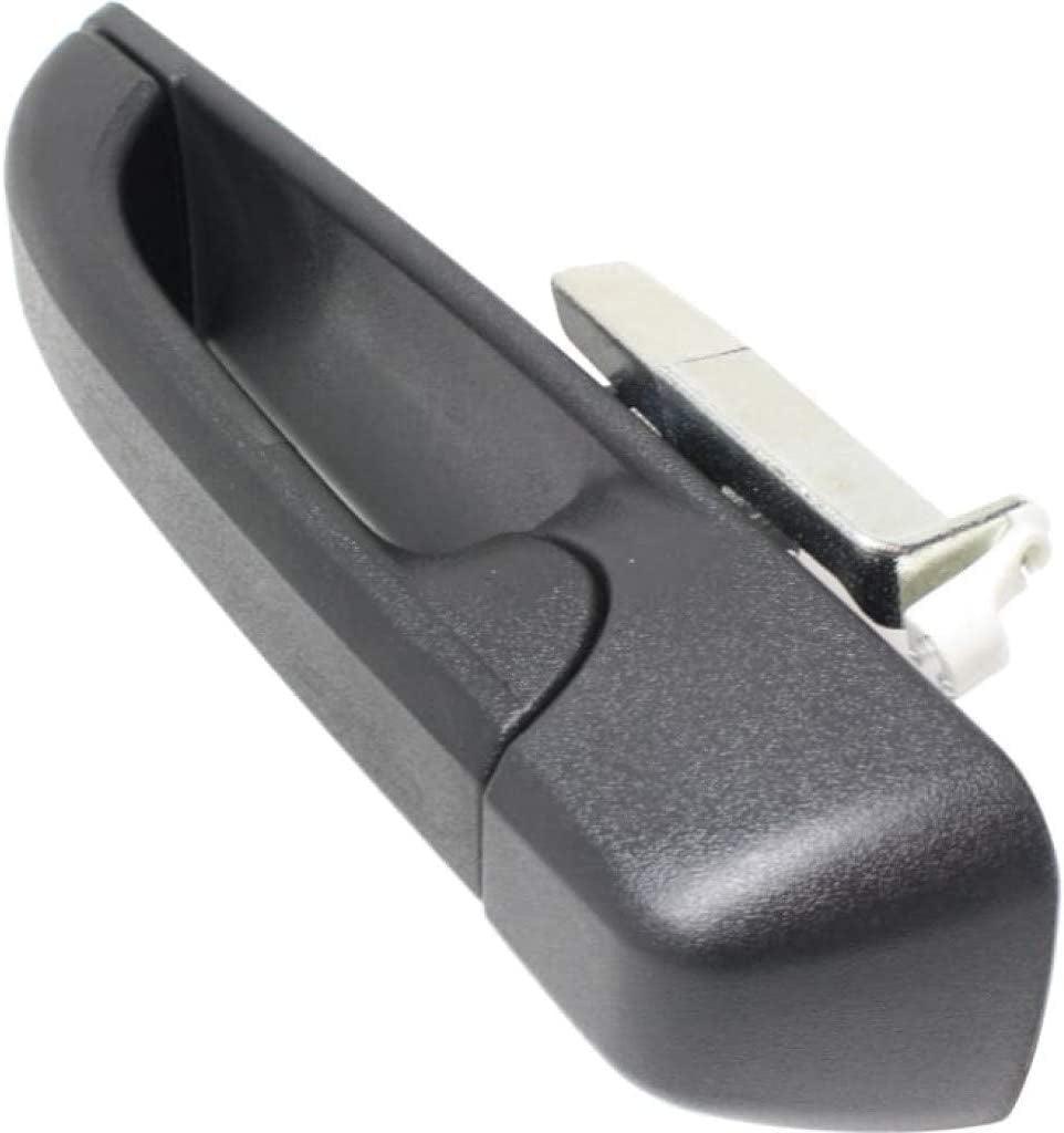 Compatible with Dodge Ram 1500 Exterior Door Handle 2009 2010 Driver Side | Rear | Textured Black | Trim:All Submodels | CH1520139 | 55112385AD