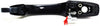 for Dodge Journey Exterior Door Handle Front, Driver Side Textured Black (2009-2015) | with Key Hole | Trim:All Submodels | CH1310148 | 4894921AD