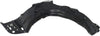 For Honda Accord Splash Guard/Fender Liner 2013 2014 2015 | Front, Passenger Side | Replacement for 74100T3LA00, HO1249152 | Trim: EX/EX-L/LX-S