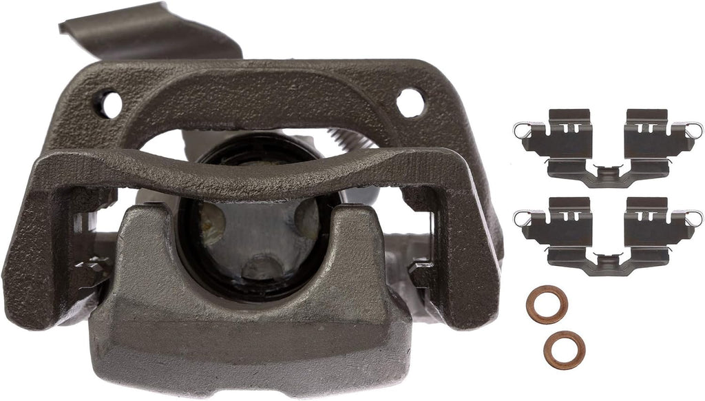 Acdelco Gold 18FR12311 Rear Passenger Side Disc Brake Caliper Assembly (Friction Ready Non-Coated), Remanufactured