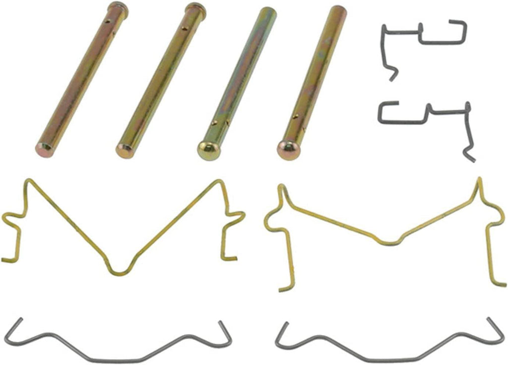 Gold 18K1675X Rear Disc Brake Caliper Hardware Kit with Pins and Retainers