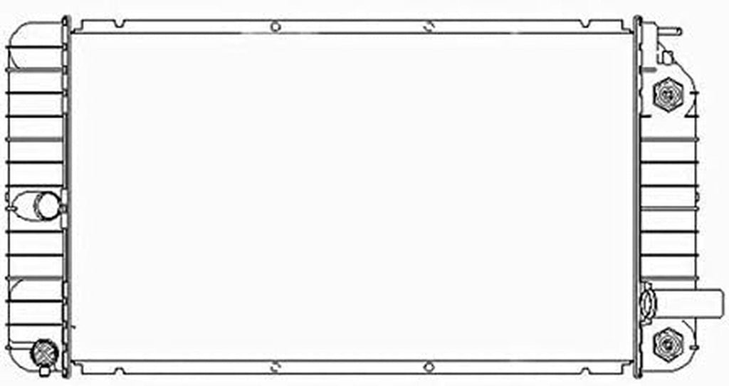 1515 Radiator Compatible with 1994-1995 Pontiac Grand Am