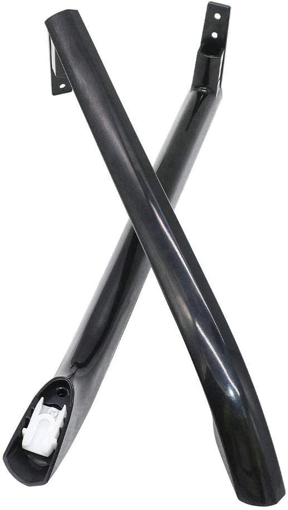 Romalon 5304506471 Refrigerator Door Handle Set Black Replaces 5304504510 5304504509 5304486361 AP6036332 242059506 242059503 Fits CFTR1826LM0 FFHI1817LB8 FFTR1514QB0 LFHI2126LB0