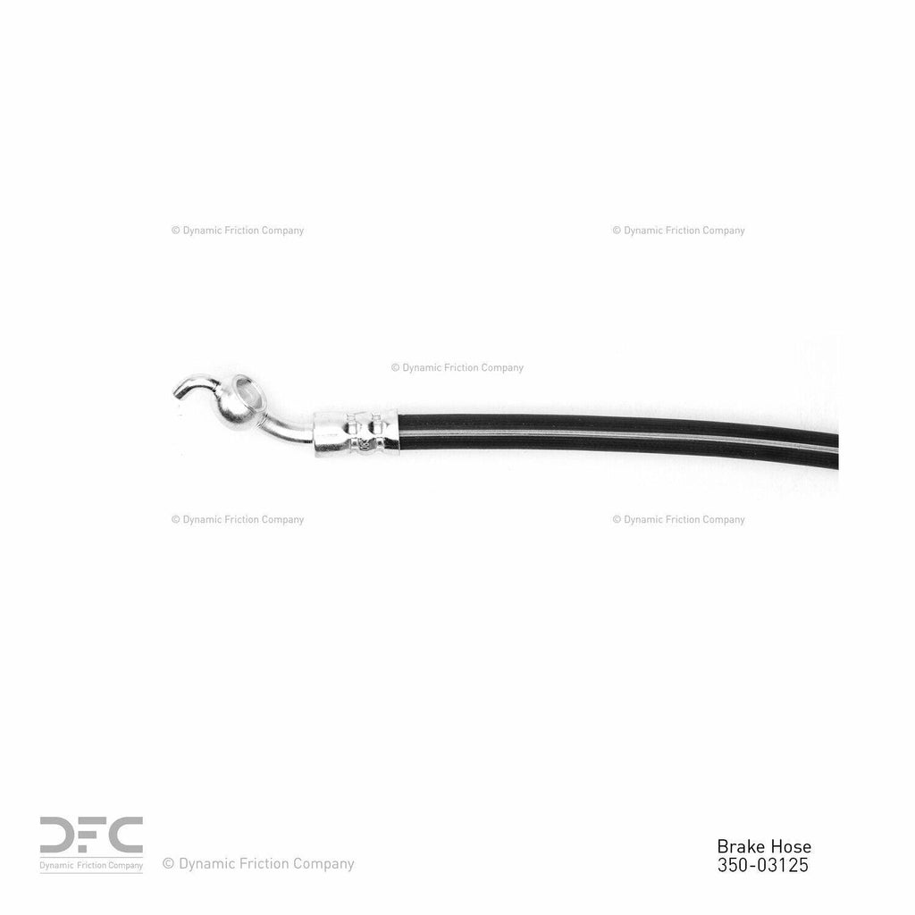 Dynamite Friction Brake Hydraulic Hose for 10-16 Genesis Coupe 350-03125
