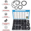TWCC 32 Size 1440 Pcs O Rings Assortment Kits Metric Nitrile NBR Rubber Washer with Pick and Hook Set for Car Faucet Pressure Plumbing Repair,Air or Gas Sealing Connections,Od 4Mm-50Mm