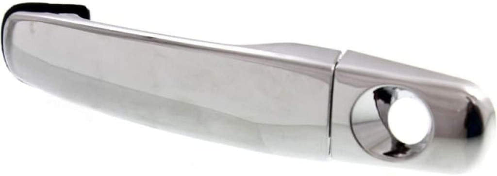 for Pontiac G6 Exterior Door Handle Front, Driver Side Chrome (2005-2010) | with Key Hole| Trim:All Submodels