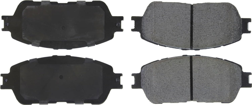 Centric 105.09061 Posi Quiet Premium Ceramic Disc Brake Pad Set with Shims for Select Toyota and Lexus Model Years