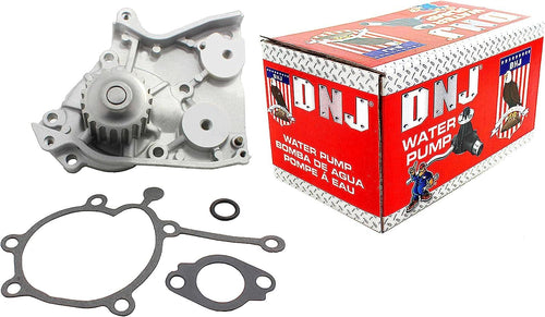 DNJ WP408 Water Pump for 1987-1995 Ford, Kia, Mazda, 626, B2200, MX-6, Probe, Sportage 2.0L, 2.2L SOHC L4 12V, 8V 122Cid, 133Cid, 2184Cc, Naturally Aspirated, Turbocharged, VIN 1, VIN C, VIN L