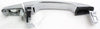 for Buick Enclave Exterior Door Handle Front, Driver Side Chrome (2008-2017) | with Key Hole| Trim:All Submodels