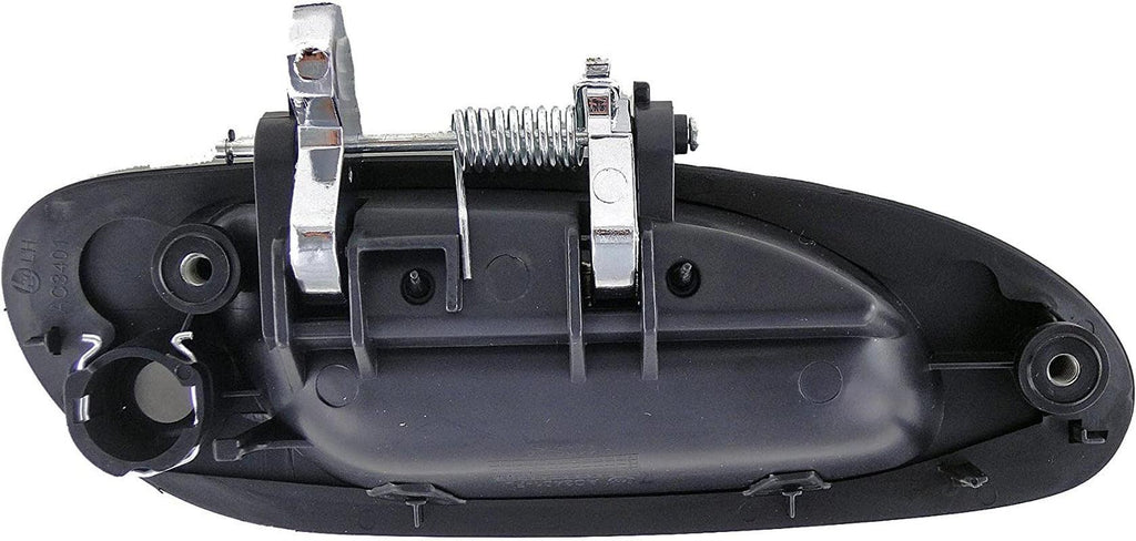 Dorman 81937 Front Driver Side Exterior Door Handle Compatible with Select Acura Models, Chrome Lever and Black Housing