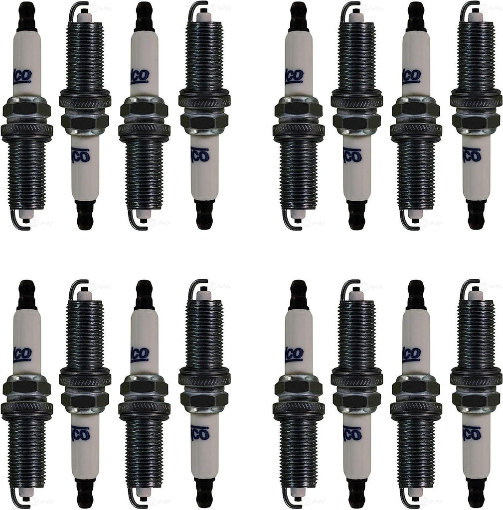 Set of 16 Spark Plugs for Chrysler 300 Dodge Jeep Ram 2500 3500 V8