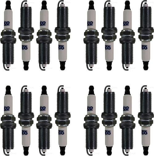Set of 16 Spark Plugs for Chrysler 300 Dodge Jeep Ram 2500 3500 V8
