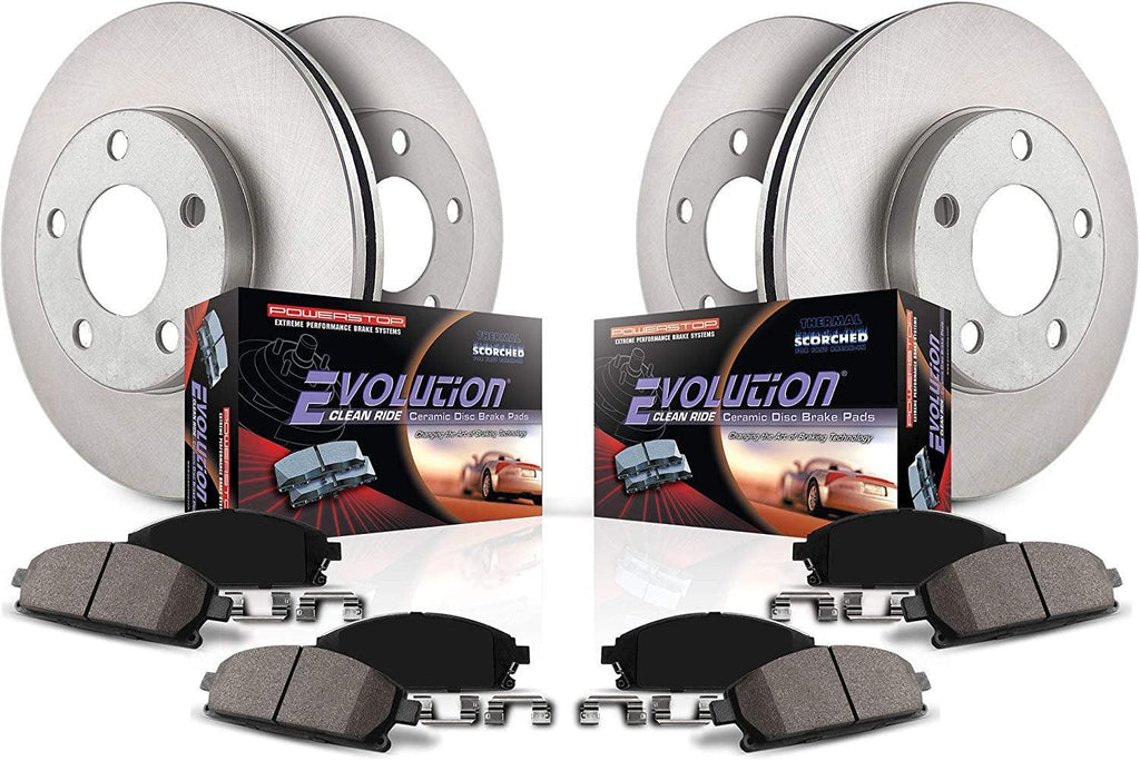 KOE7978 Front & Rear Stock Replacement Brake Kit