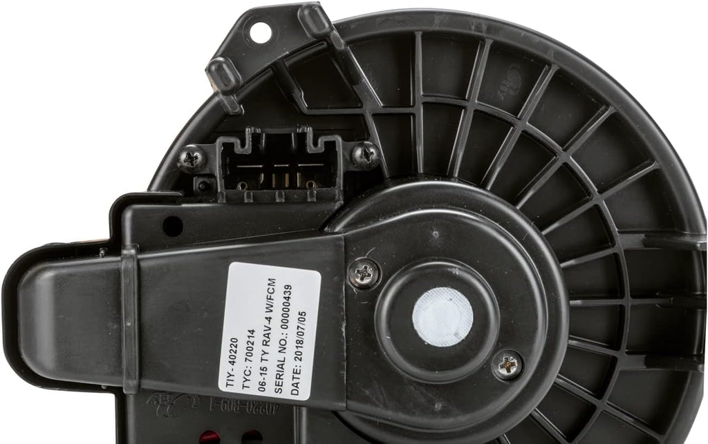 TYC 700214 Replacement Blower Assembly Compatible with Toyota RAV4