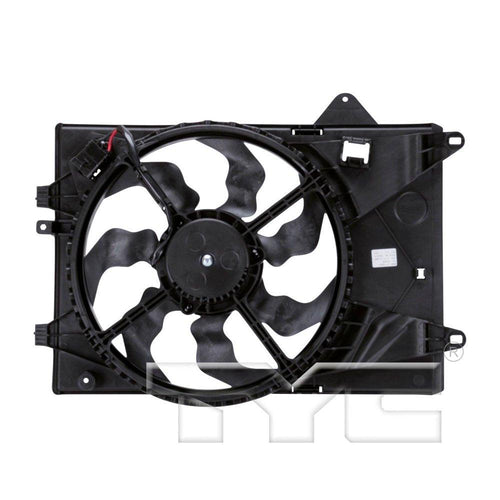 622840 Dual Radiator and Condenser Fan Assembly for 12-18 Chevrolet Sonic