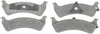 Advantage 14D667M Semi-Metallic Rear Disc Brake Pad Set with Wear Sensor