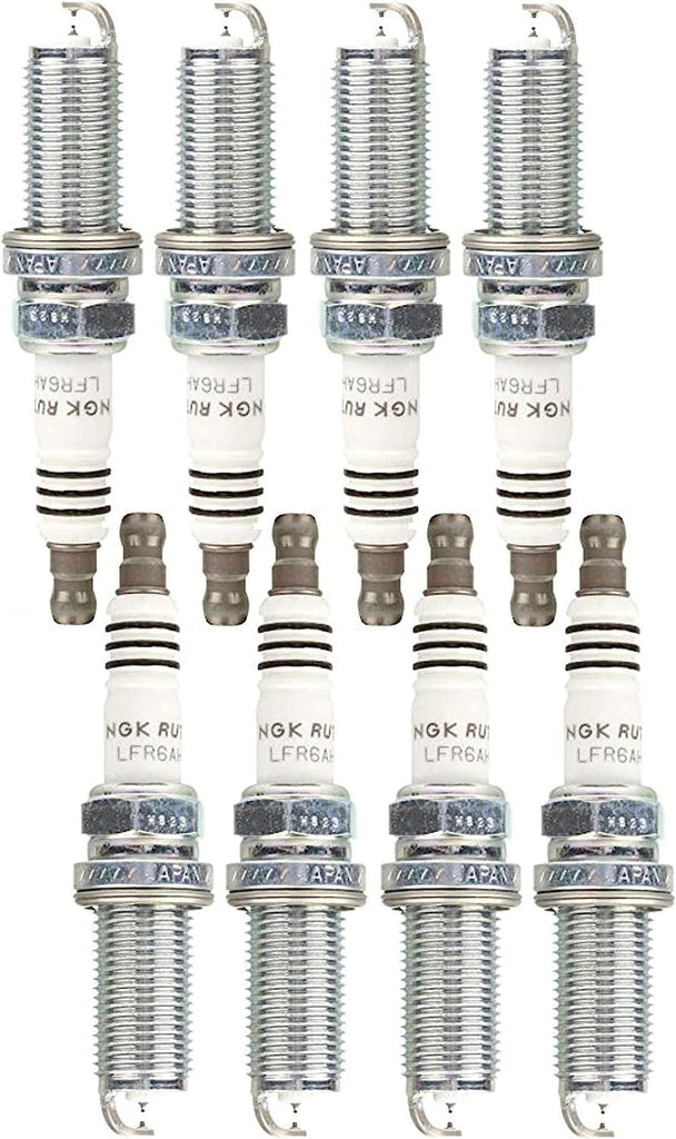 NGK Set of 8 Ruthenium HX Plugs LFR6AHX-S for BMW Lexus Toyota