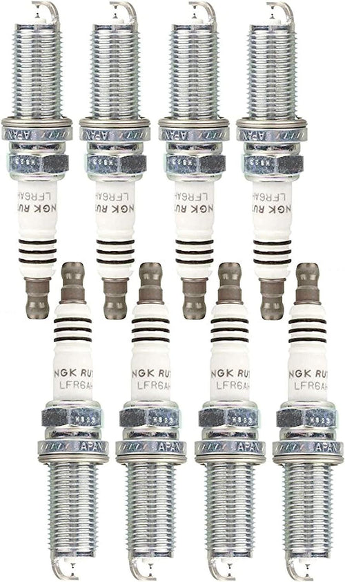 NGK Set of 8 Ruthenium HX Plugs LFR6AHX-S for BMW Lexus Toyota