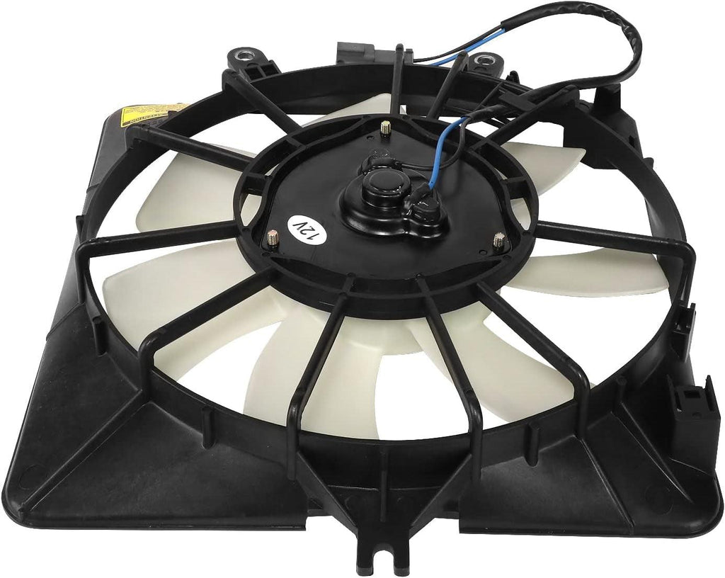 OEM-RF-0691 Factory Style A/C Condenser Fan Assembly Compatible with 07-08 Honda Fit