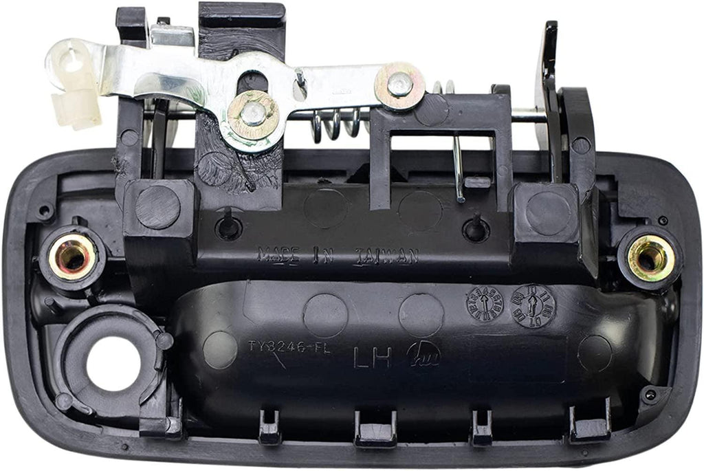 Metal Exterior Door Handle Black LH Driver Side for 95-04 Toyota Tacoma Pickup Truck