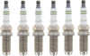 Premium Nickel Set of 6 Spark Plugs 1Mm Gap for Porsche 911 Boxster Cayman Panamera 2.7L 2.9L 3.4L 3.6L 3.8L H6 V6 DOHC Naturally Aspirated GAS 970 981 987 991 997