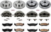 KCOE2166 Autospecialty 1-Click OE Replacement Brake Kit with Calipers