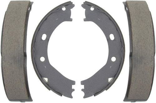 852PG Professional Grade Drum-In-Hat Parking Brake Shoe Set , Grey, Silver