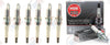 NGK "V-POWER" Spark Plugs (Set of 6) for 1999-2001 Jeep Cherokee 4.0L L6