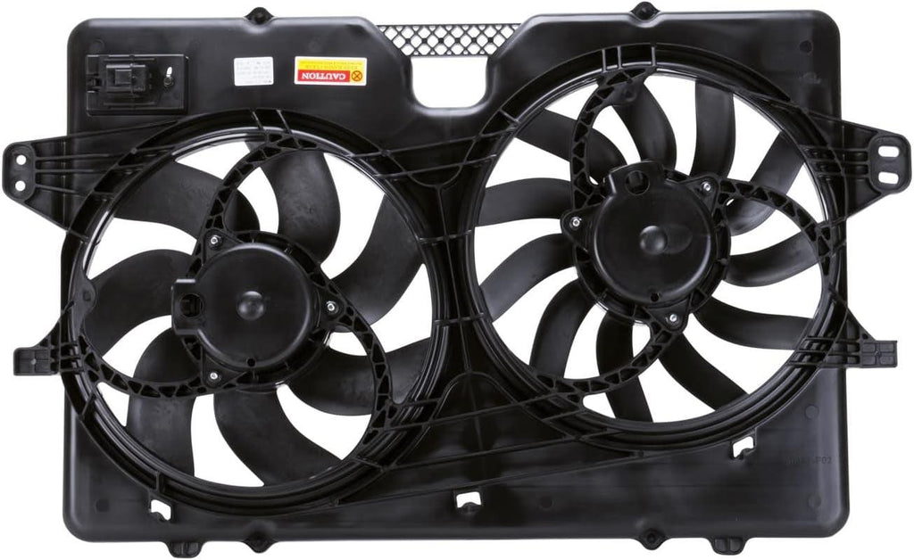 622120 Cooling Fan Assembly Compatible with 2008-2012 Ford Escape , Black