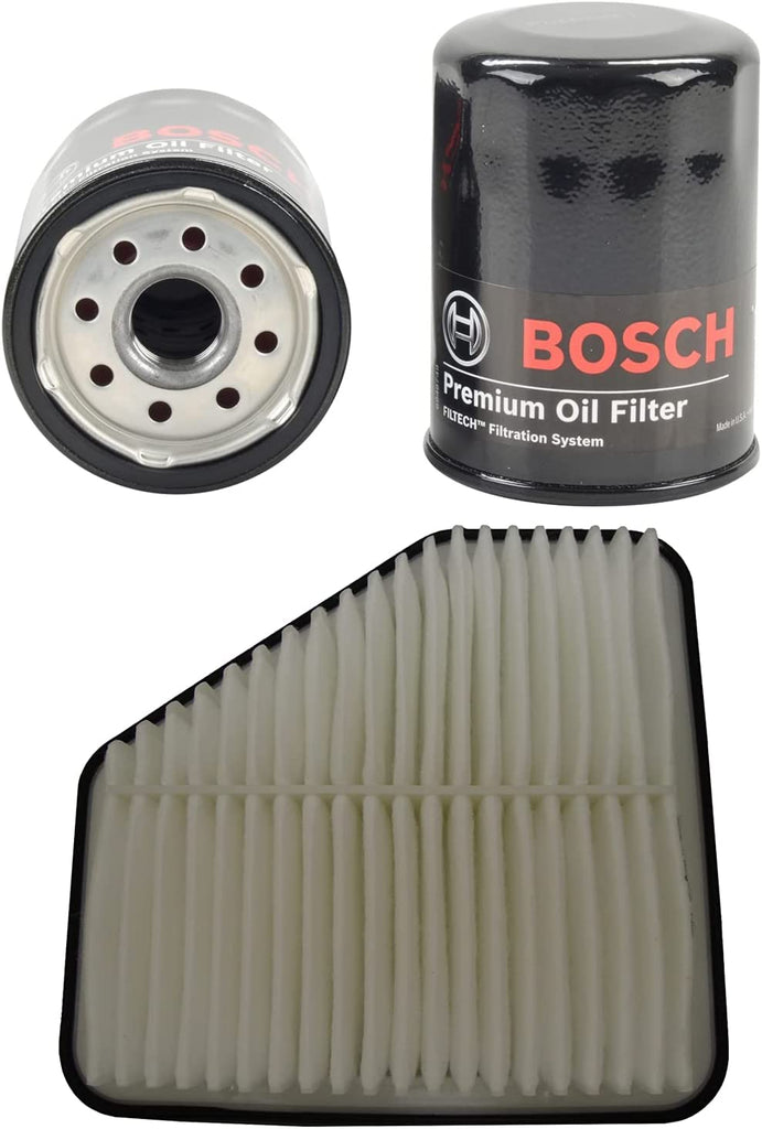 Bosch 3325 & 5520WS Premium Oil Filter and Air Filter Bundle