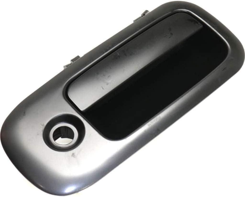 for Chevy Express 2500 Exterior Door Handle 2010-2017 Front Passenger Side Smooth Black | Trim: Base/Ls/Lt