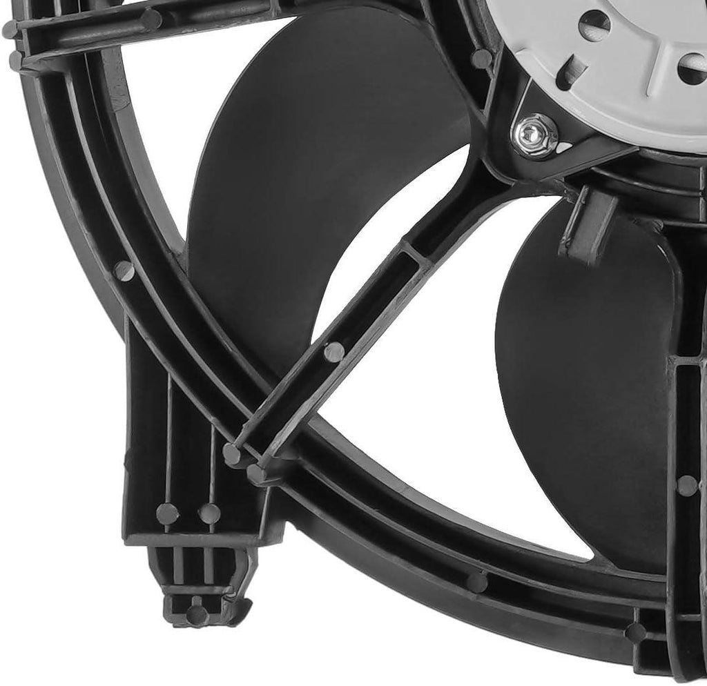 OEM-RF-0230 Factory Style Radiator Cooling Fan Assembly Cooling Efficiency Improved Direct Replacement [Compatible with Nissan Maxima 2009-2014] , Black