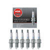 NGK V-Power Premium Copper Spark Plug Set 6PCS. 6953 BKR5E-11