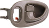 for Saturn Vue Interior Door Handle Front, Driver Side Beige (2002-2005) | with Door Lock Button| Trim: Base/Red Line