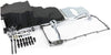 TSP 81073BK Low-Profile Retro-Fit LSX Aluminum Rear Sump Oil Pan, Aluminum, Black