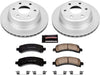 CRK2047 Coated Brake Rotor & Ceramic Brake Pads- Rear